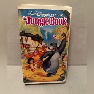 The Jungle Book (VHS, 1992) Disney Classic Animated Movie Pre Owned